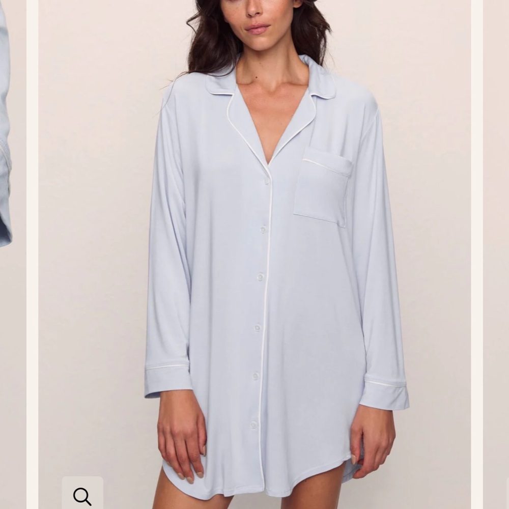NWT Eberjey Women's Gisele Tencel Sleep Shirt